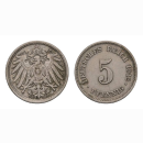 Deutschland 5 Pfennig 1912 E