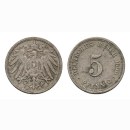Deutschland 5 Pfennig 1900 D