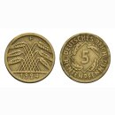 Deutschland 5 Rentenpfennig 1924 F Weimarer Republik