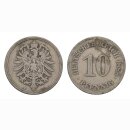 Deutschland 10 Pfennig 1888E