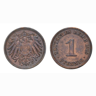 Deutschland 1 Pfennig 1915 A