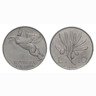 Italien 10 Lire  1948 R