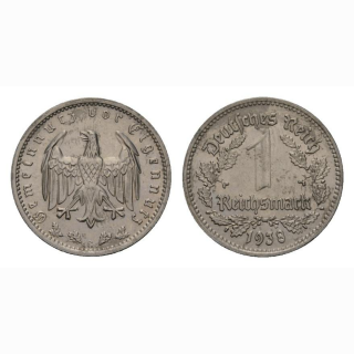 Detuschland 1 Mark 1938 G Drittes Reich