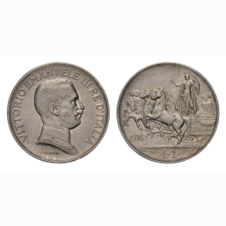 Italien 1 Lire 1916 R