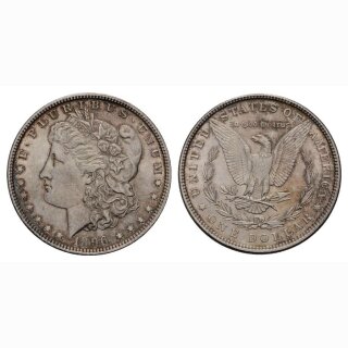 USA 1 Dollar 1896 Morgan Dollar