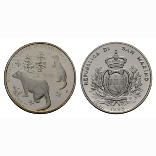 1993 San Marino 500 Lire Iltis