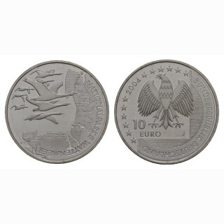 Deutschland 10 Euro 2004 J Nationalpark Wattenmeer