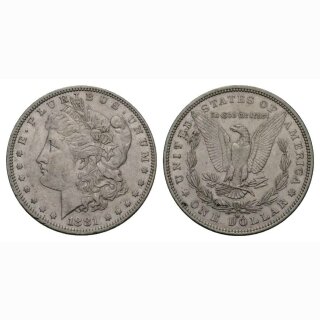USA 1 Dollar 1 $ 1881 O Morgan Dollar