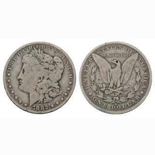 USA 1 Dollar 1 $ 1882 O Morgan Dollar