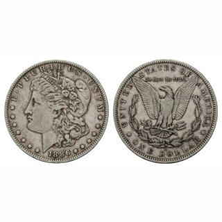 USA 1 Dollar 1 $ 1886 O Morgan Dollar