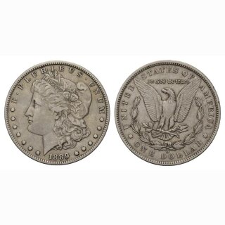 USA 1 Dollar 1 $ 1889 O Morgan Dollar
