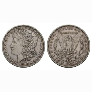 USA 1 Dollar 1 $ 1890 S Morgan Dollar