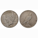 USA 1 Dollar 1 $ 1923 D Peace Dollar