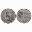 Andorra 10 Diners 1992 Eichhörnchen