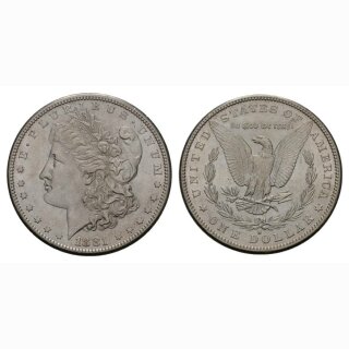 USA 1 Dollar 1881 S Morgan