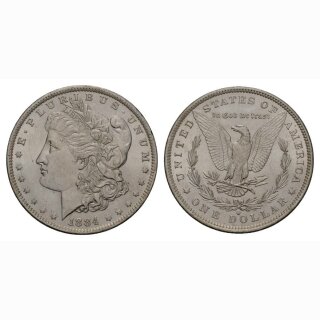 USA 1 Dollar 1884 O Morgan