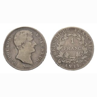 Frankreich 1 Franc An 13 A Napoleon