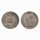 Schweiz 1/2 Franken 1901 Stehende Helvetia