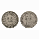 Schweiz 1/2 Franken 1903 Stehende Helvetia