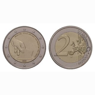 Malta 2 Euro 2011 Verfassung / 1. Wahl Gedenkmünze