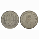 Schweiz 5 Franken 1933 Tell