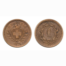 Schweiz 1 Rappen 1878 B