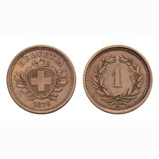 Schweiz 1 Rappen 1879 B