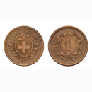 Schweiz 1 Rappen 1918 B