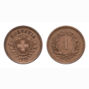 Schweiz 1 Rappen 1921 B