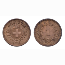 Schweiz 1 Rappen 1928 B