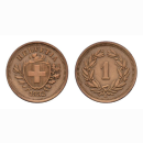 Schweiz 1 Rappen 1932 B