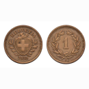 Schweiz 1 Rappen 1933 B