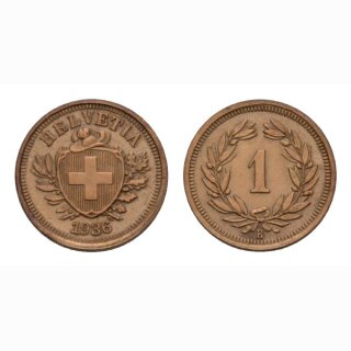 Schweiz 1 Rappen 1936 B