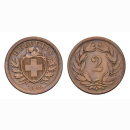 Schweiz 2 Rappen 1866 B