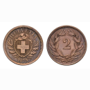 Schweiz 2 Rappen 1879 B