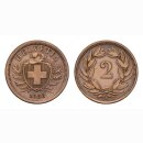 Schweiz 2 Rappen 1883 B