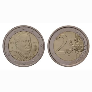 Italien 2 Euro 2012 G. Pascoli