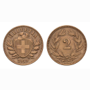 Schweiz 2 Rappen 1919 B