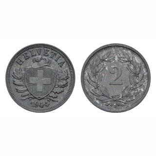 Schweiz 2 Rappen 1944 B