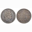 Frankreich 5 Francs 1833 W Louis Philippe I