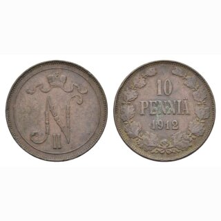 Finnland 10 Pennia 1912