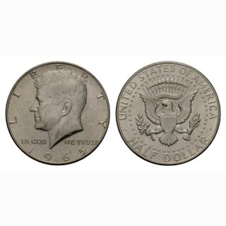 USA  1/2 Dollar 1965 Kennedy