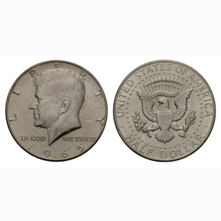USA 1/2 Dollar 1965 Kennedy