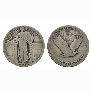 USA 1/4 Dollar 1925 Standing Liberty Quater