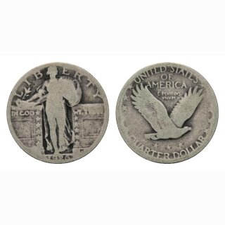 USA 1/4 Dollar 1926 Standing Liberty Quater