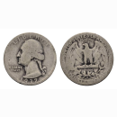 USA 1/4 Dollar 1937 D Washington