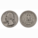 USA 1/4 Dollar 1943 S Washington