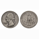 USA 1/4 Dollar 1944 S Washington