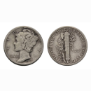USA Dime 1927 S Mercury