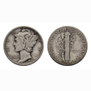 USA Dime 1944 S Mercury